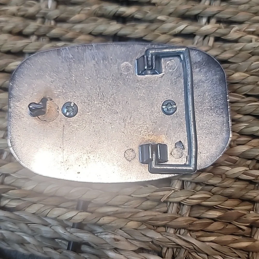 Lace agate western belt buckle - Picture 3 of 4